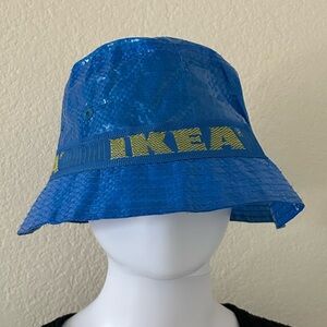 IKEA Knorva Blue Bucket Hat Lined -OS